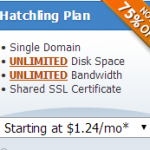 hostgator 75% discount banner