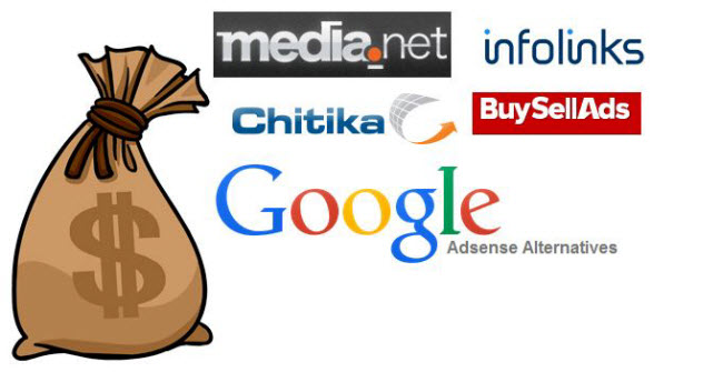 google adsense alternatives